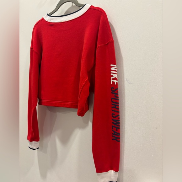 NIKE Reversible Cropped Sweatshirt, Size Small, Excellent Condition, No Tags In - Picture 10 of 11